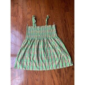 Jennifer Lauren Plaid Plus Size Sleeveless Blouse 2XL